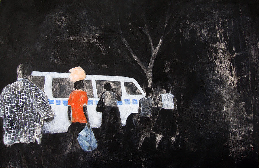 Same Road Painting by Ronex Ahimbisibwe