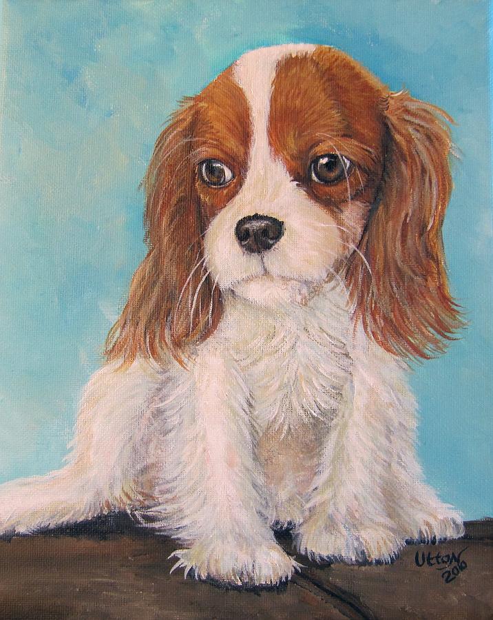 Dog Painting - Sammie by Pam Utton