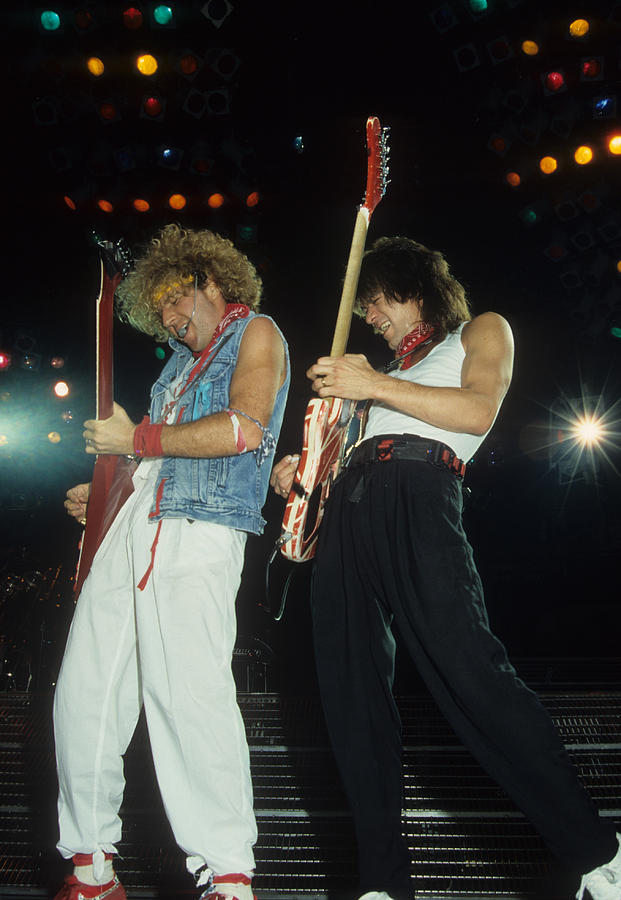 Van Halen Photograph - Sammy and Eddie by Rich Fuscia