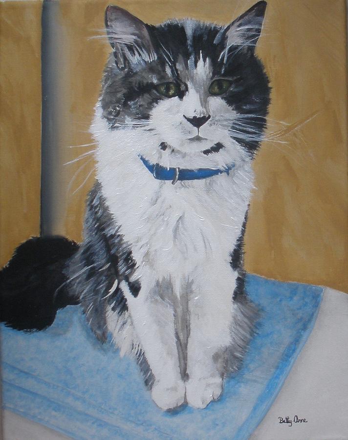 Sammy Painting by Betty-Anne McDonald