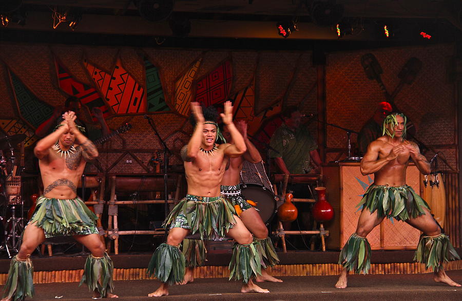 Samoan Warrior Dancers Photograph by Denise Mazzocco - Fine Art America