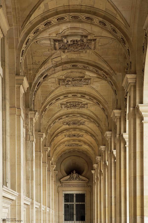 Sampling The Gateways And The Hallways Of The Louvre - 2 Photograph by Hany J