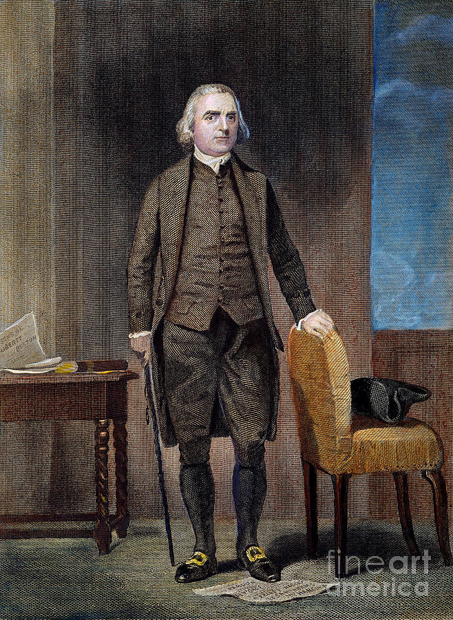 Samuel Adams (1722-1802) Photograph by Granger