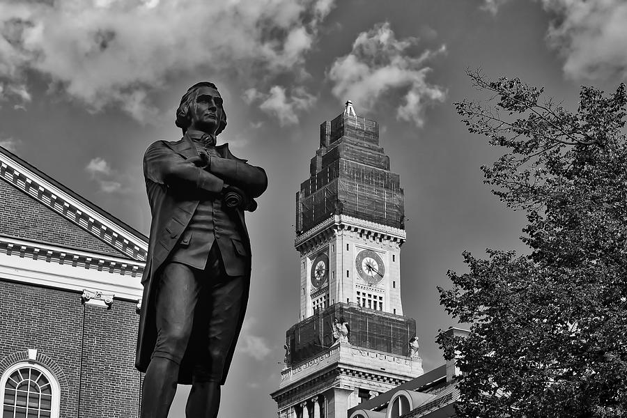 Boston Photograph - Samuel Adams - Boston - Massachusetts by Steven Ralser