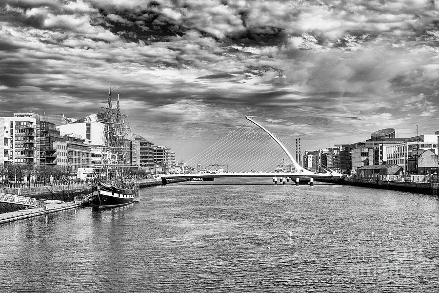 Samuel Beckett Bridge, Dublin Photograph by Jim Orr
