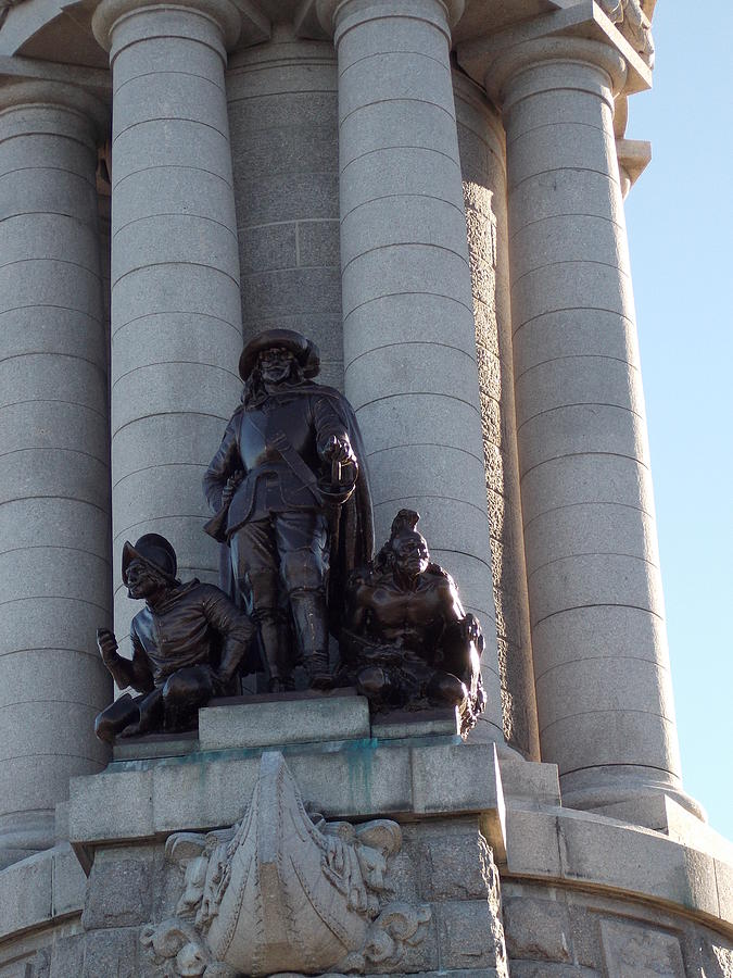 Samuel de Champlain Monument Photograph by Catherine Gagne
