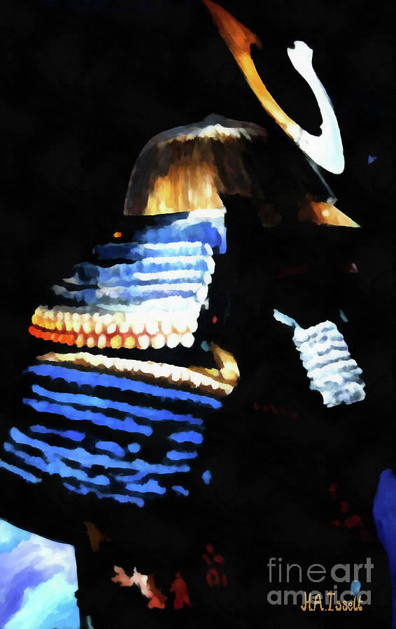 Samurai I Digital Art by Humphrey Isselt