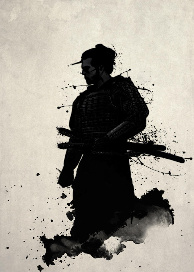 Samurai Painting by Nicklas Gustafsson