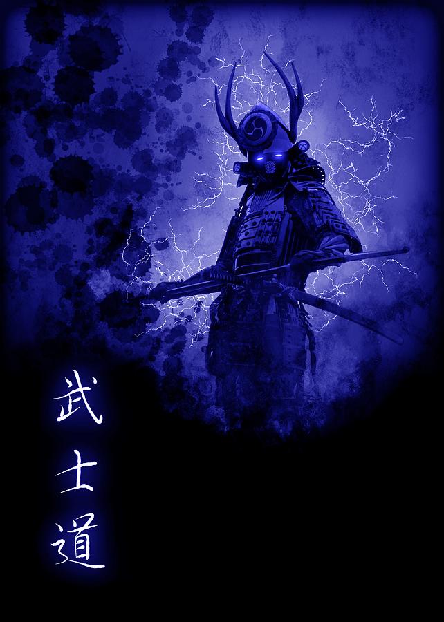 Samurai Warrior 2 Digital Art by John Wills
