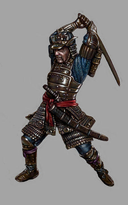 Samurai Warrior Digital Art by Garry Limuti