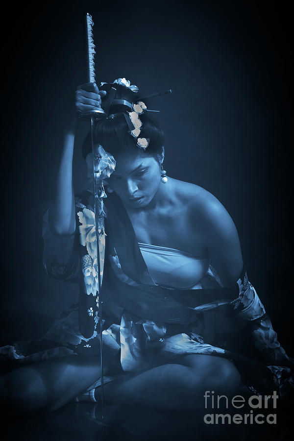 Samurai woman Photograph by Kiran Joshi