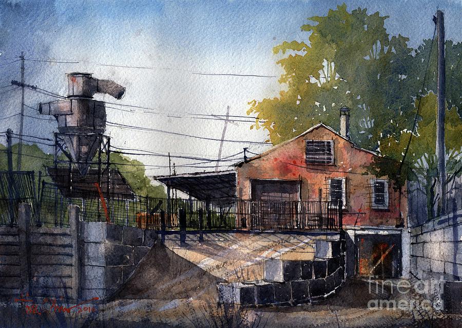 San Angelo Blacksmith Shop Painting by Tim Oliver