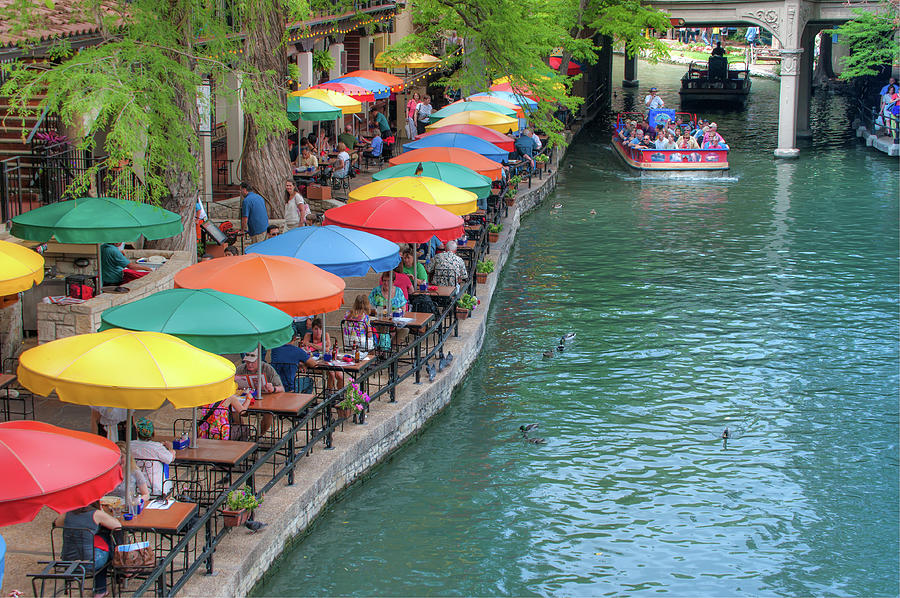 San Antonio Riverwalk - A Place for Love Photograph by Gregory Ballos