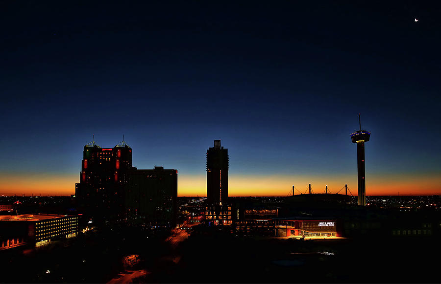 San Antonio Sunrise Photograph by Judy Vincent