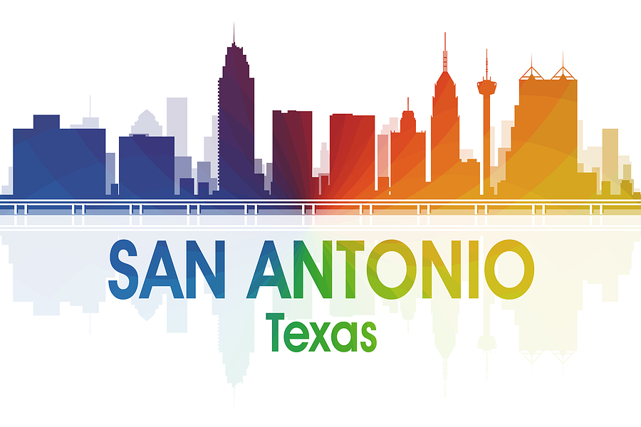 San Antonio Mixed Media - San Antonio TX by Angelina Tamez