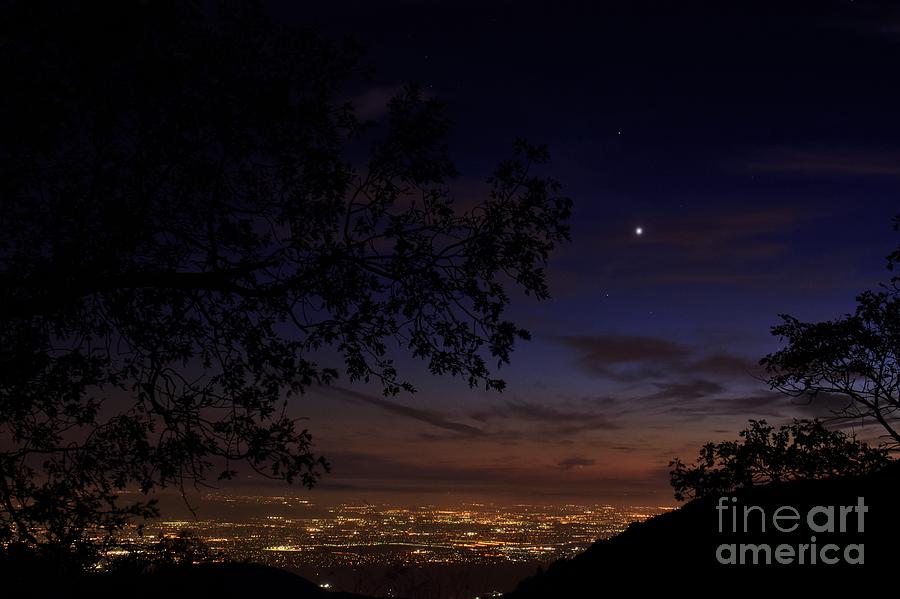 San Bernardino Twilight Hour Photograph by Angela J Wright