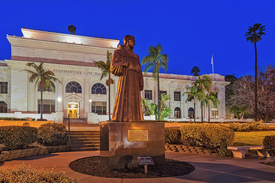 San Buenaventura City Hall Photograph by Susan Candelario