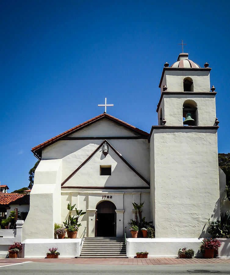 San Buenaventura Mission Photograph by Pamela Newcomb