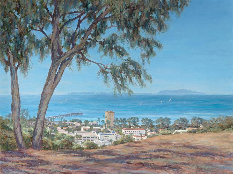 Ventura Painting - San Buenaventura by Tina Obrien