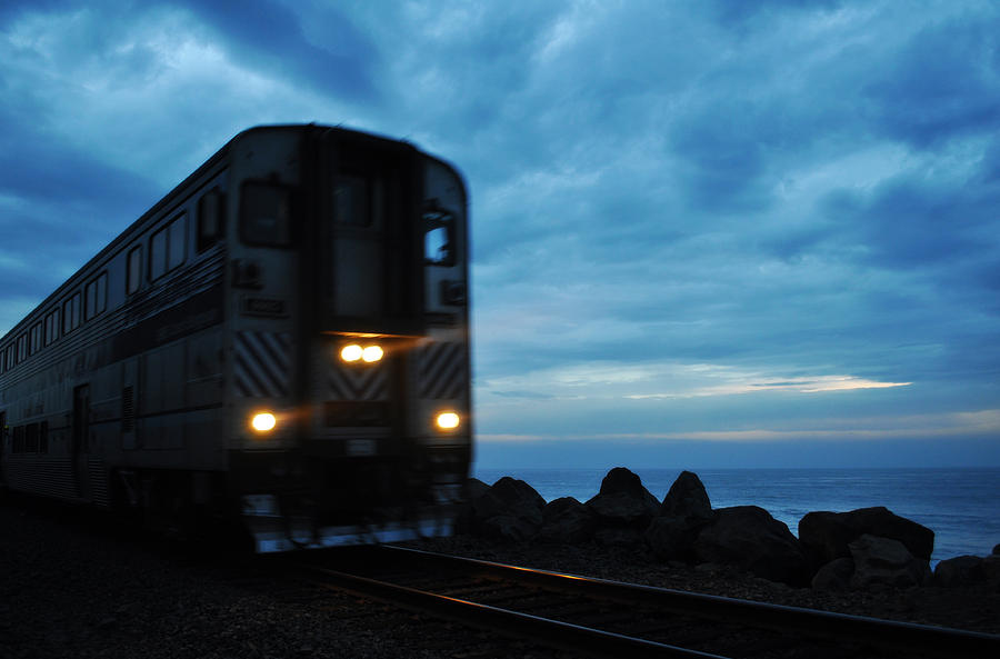 San Clemente Coast Railroad Liner Photograph by Kyle Hanson