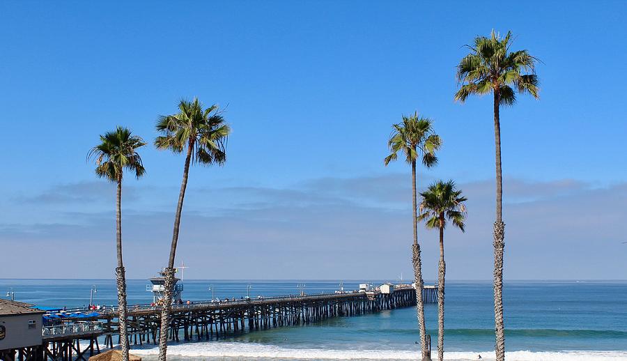 San Clemente Pier Photograph by Brian Eberly