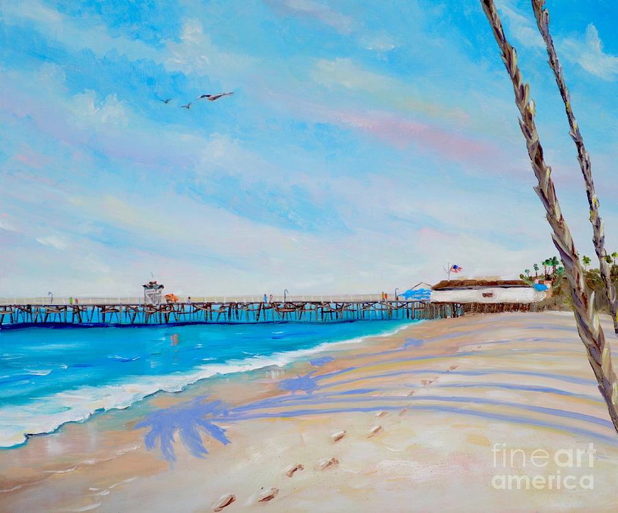 San Clemente Walk Painting by Mary Scott