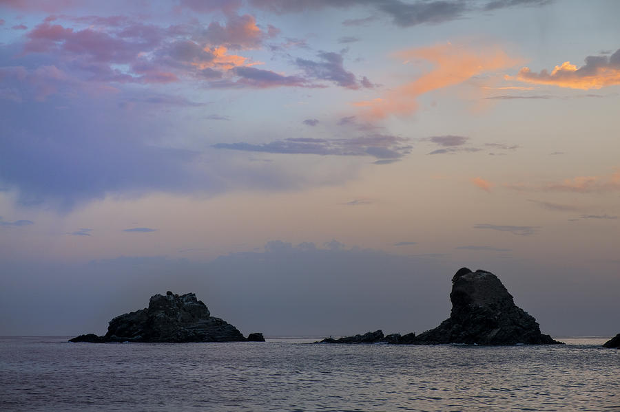 Sunset Photograph - San Cristobal reefs by Guido Montanes Castillo