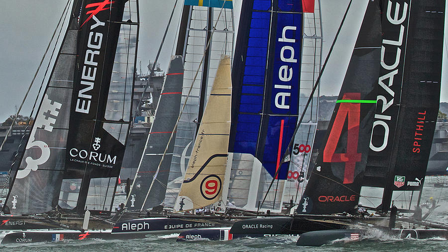 San Diego Americas Cup 2011 Photograph by Steven Lapkin