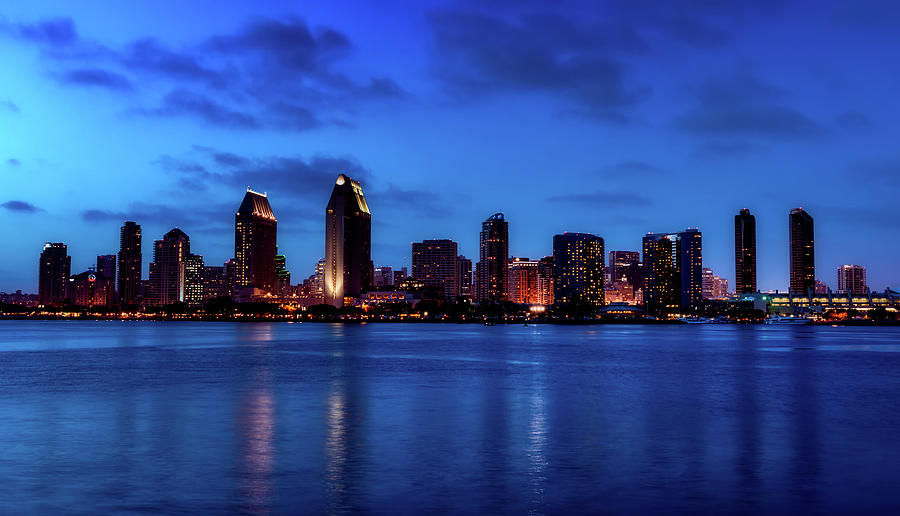 San Diego At Sunset Photograph by Mountain Dreams
