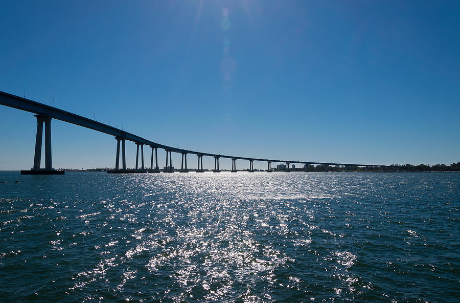 San Diego Coronado Bridge Photograph by Robert VanDerWal - Fine Art America