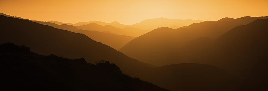 San Diego Photograph - San Diego Foothills Sunset by William Dunigan