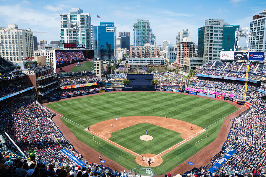 San Diego Padres Photograph by Robert VanDerWal