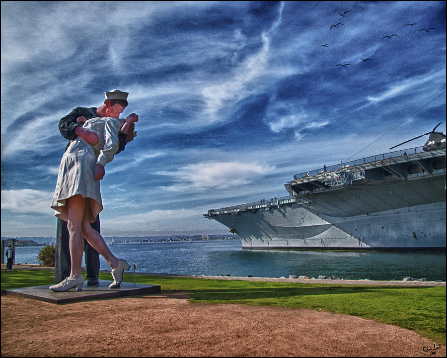San Diego Sailor Photograph by Chris Lord