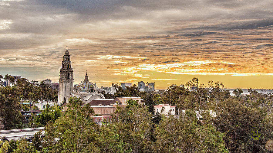 San Diego Sky Fari Sunset View Photograph by Daniel Hebard