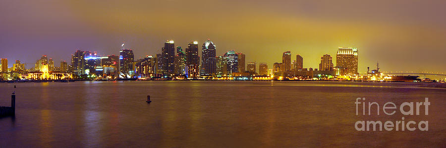 San Diego Skyline California Photograph by Wernher Krutein