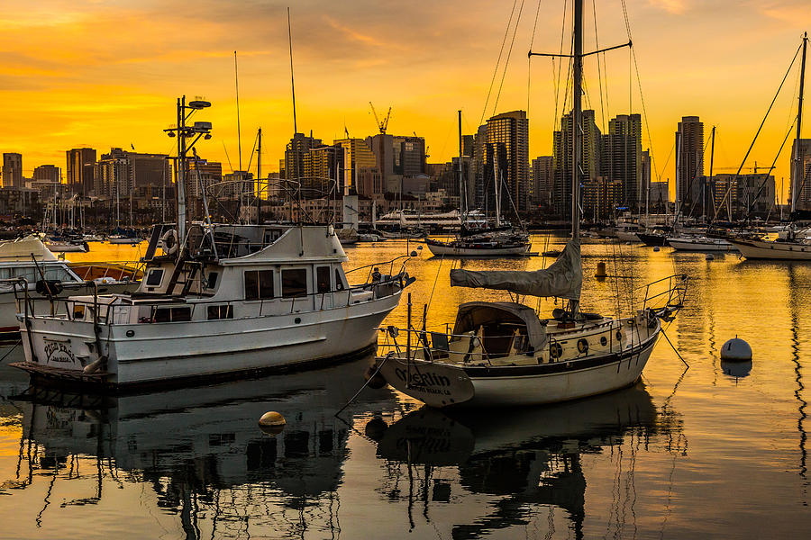 San Diego Sunrise Photograph by Billy Bateman
