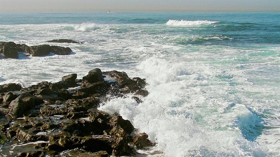 San Diego Surf Photograph by Carol Bradley