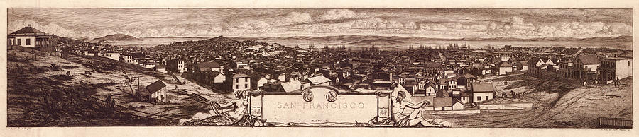 San Francisco 1856 Photograph by Andrew Fare