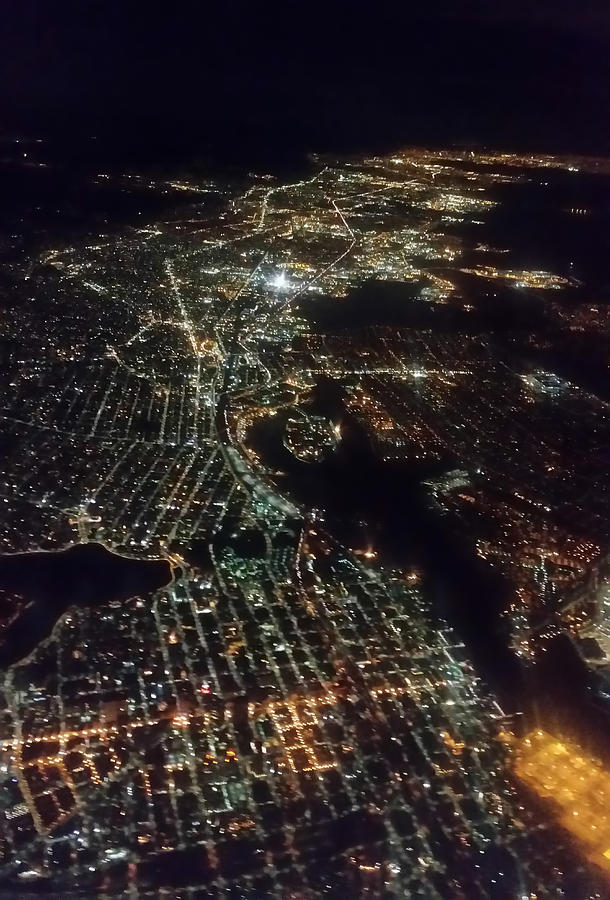 San Francisco at Night Photograph by Pamela Walton - Fine Art America