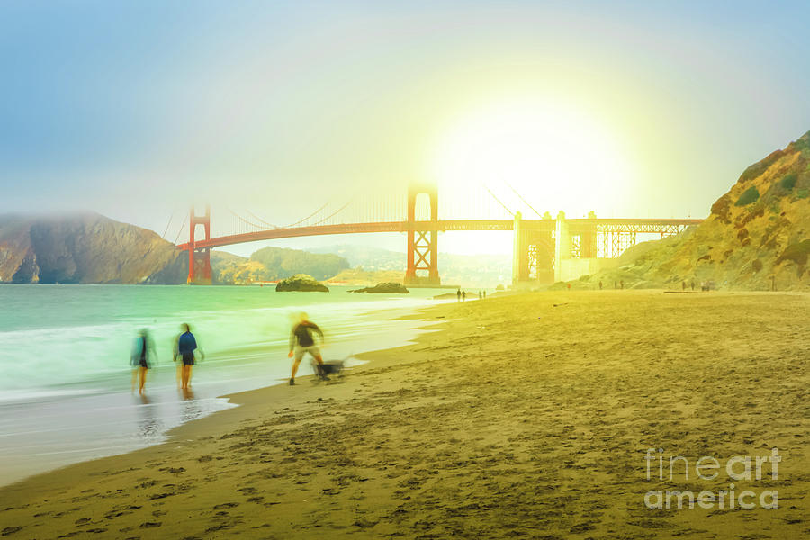 San Francisco Baker Beach Photograph by Benny Marty