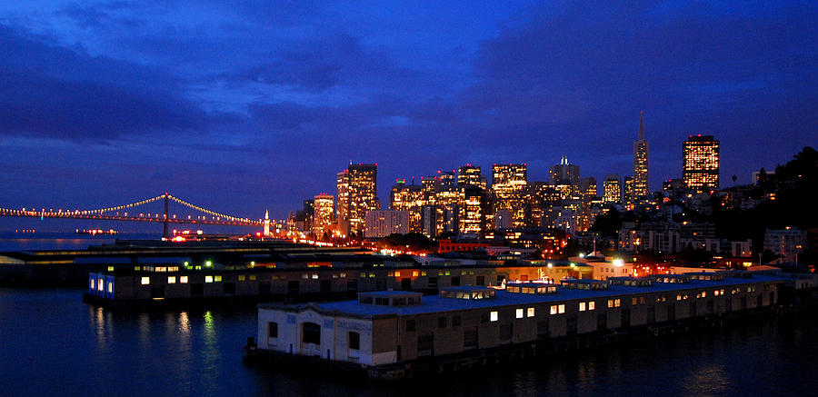 Night Life Photograph - San Francisco Bay by Craig Incardone
