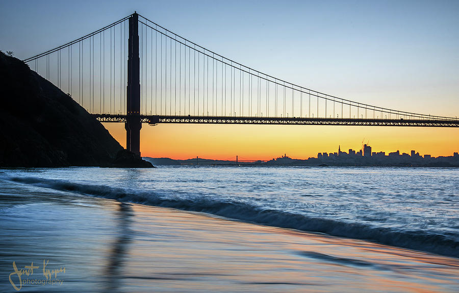San Francisco Bay  Photograph by Janet Kopper