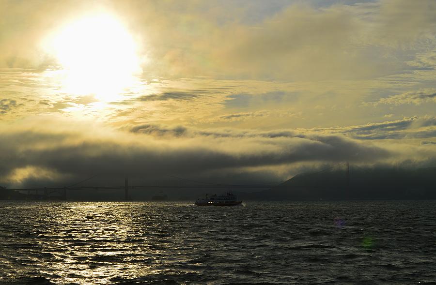 San Francisco Bay Sunset Photograph by Warren Thompson