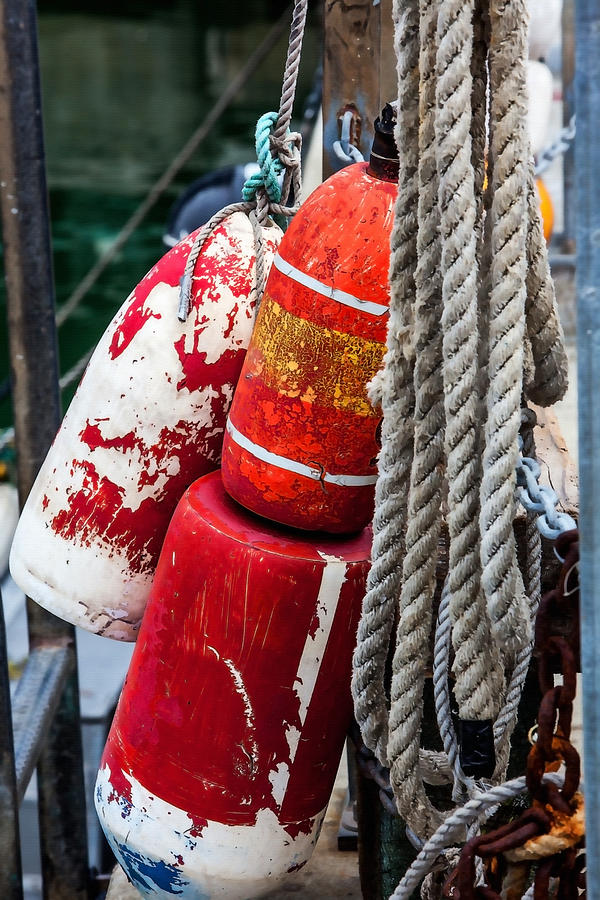 San Francisco Buoys Photograph by Art Block Collections