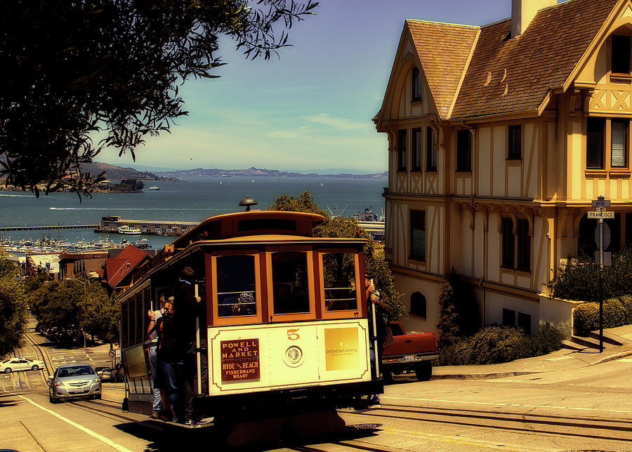San Francisco Cable Car Photograph by Mountain Dreams