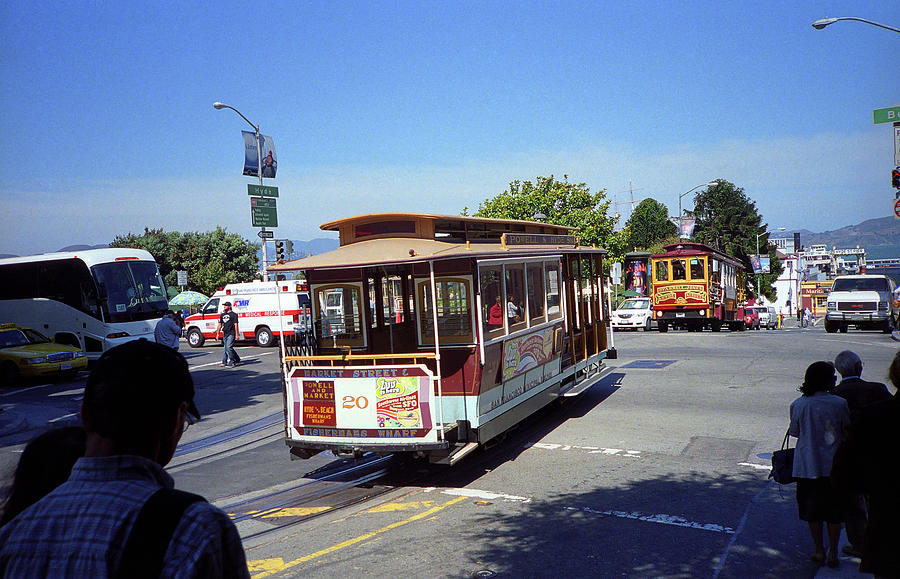 San Francisco Cable Cars 2 Photograph by Frank Romeo
