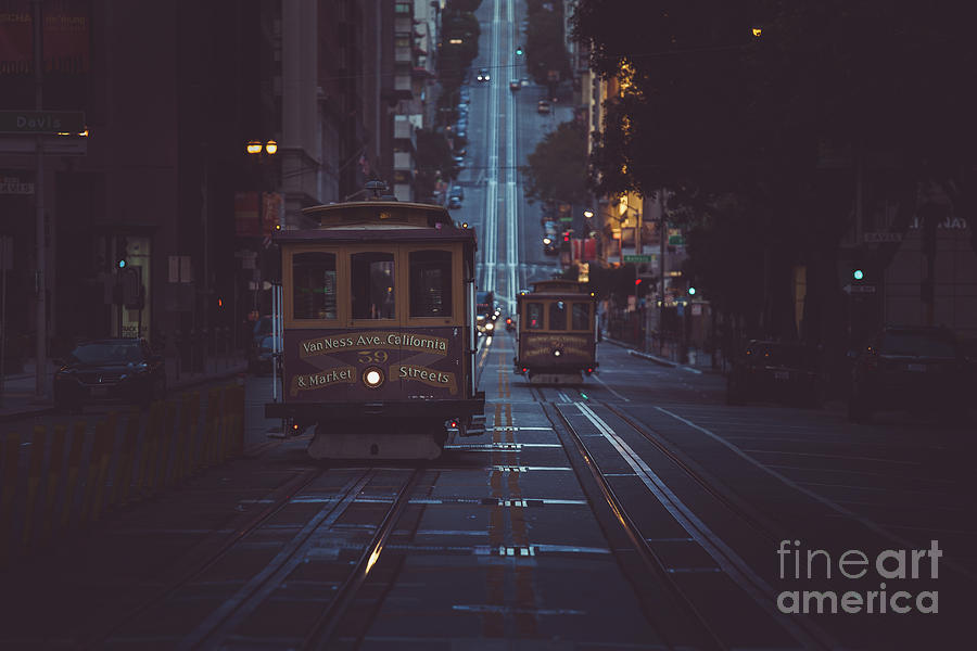 San Francisco Cable Cars Photograph by JR Photography