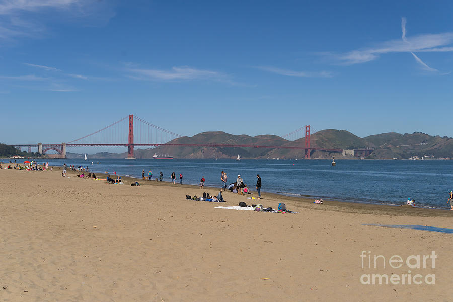 San Francisco Photograph - San Francisco California Crissy Field East Beach DSC3088 by Wingsdomain Art and Photography
