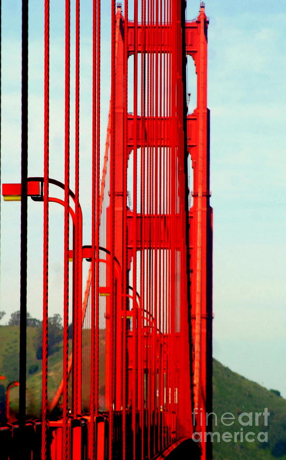 San Francisco Golden Gate Bridge Symphony In California Photograph by Michael Hoard