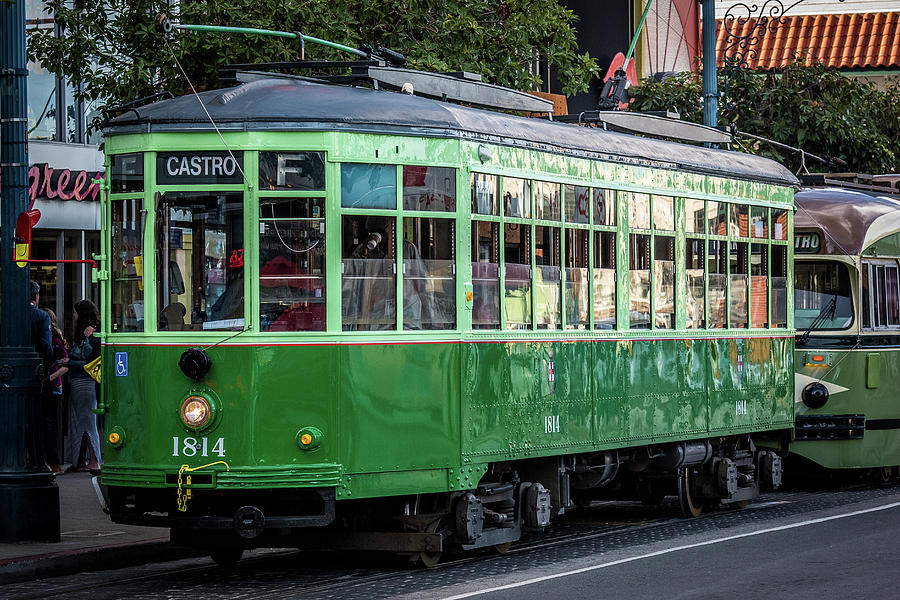 San Francisco Castro Trolley Photograph by Paul Freidlund